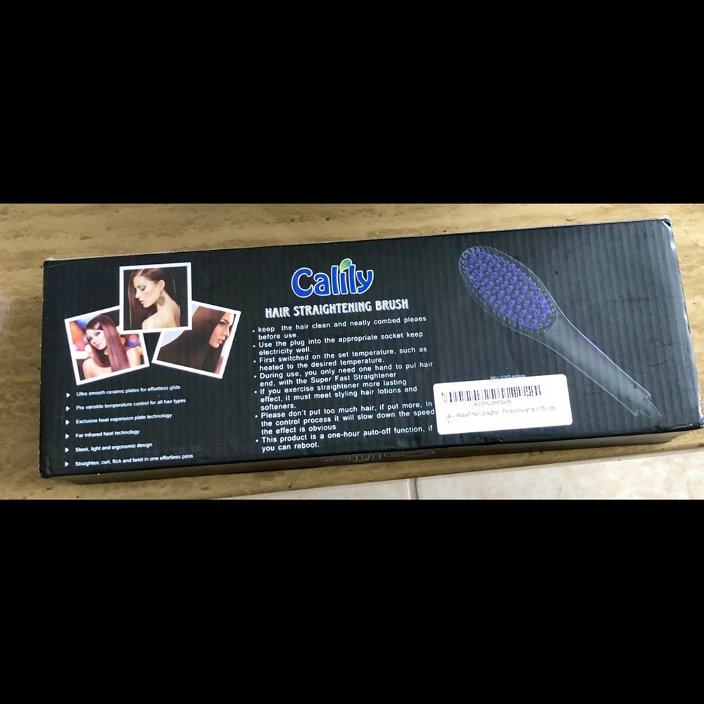 Calily HAIR STRAIGHTENING BRUSH - Picture 3 of 3